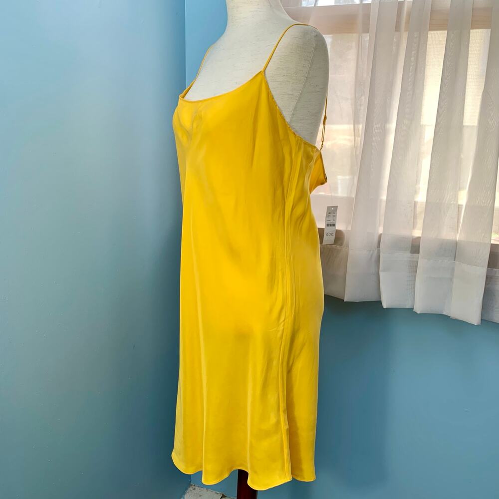 NWT J. Crew Gwen Cupro-blend Slip Dress Size 10 - Picture 3 of 6